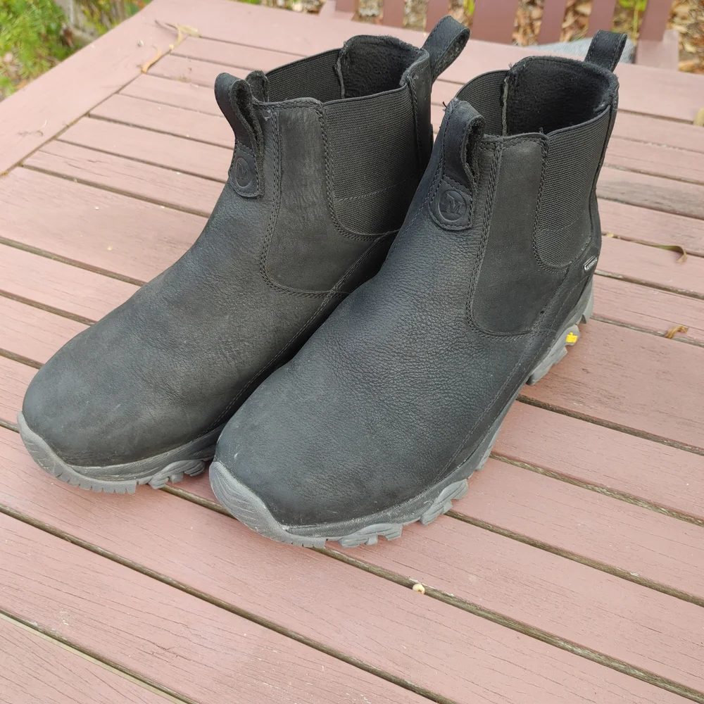 Merrell Men's Black Chukka Hiking Boots